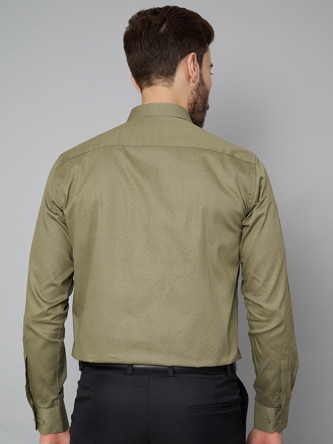 Mehendi Printed Mens Formal Shirt