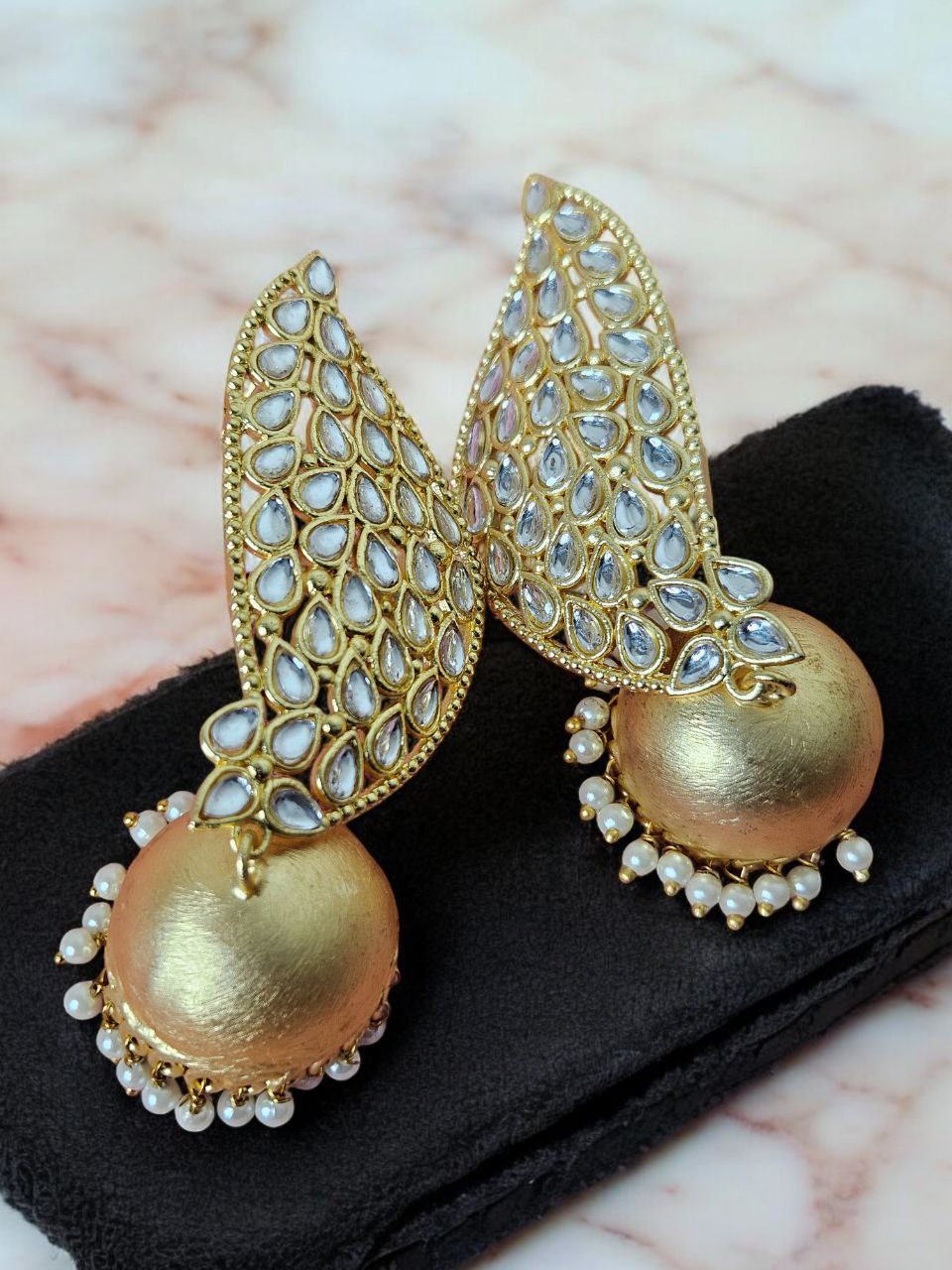 Kiara Matt Finish Earrings