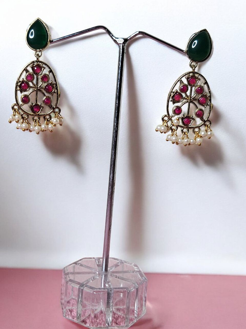 Ria Ruby Premium Earrings