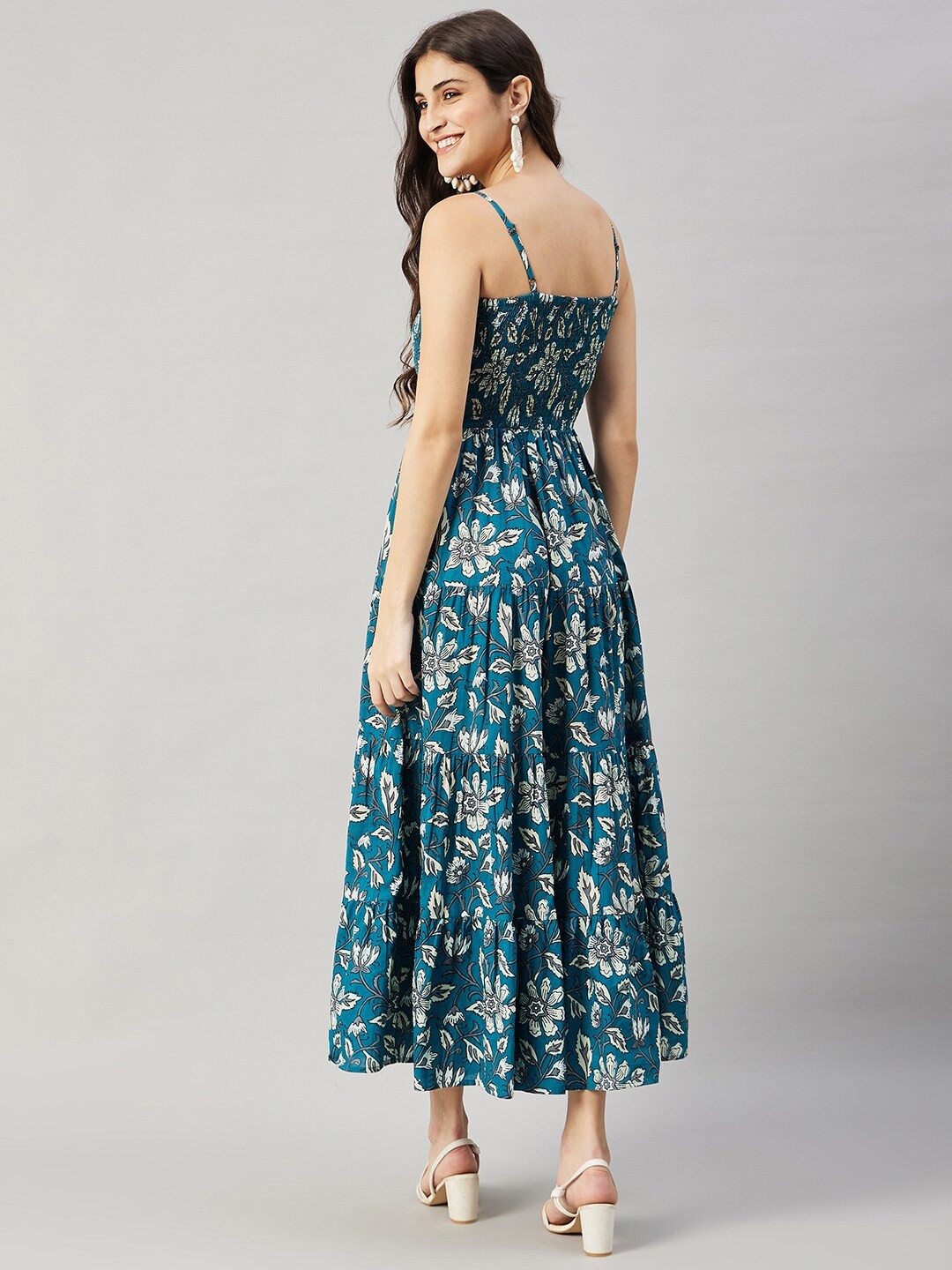 Cotton Printed Anarkali Frock V23