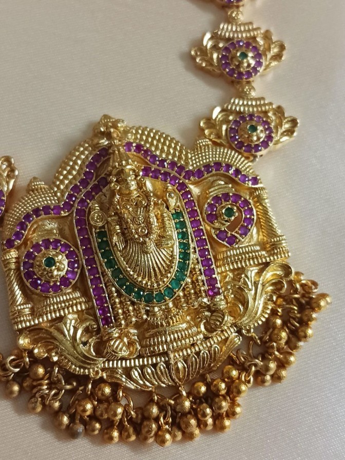 Lord Vishnu Long Necklace