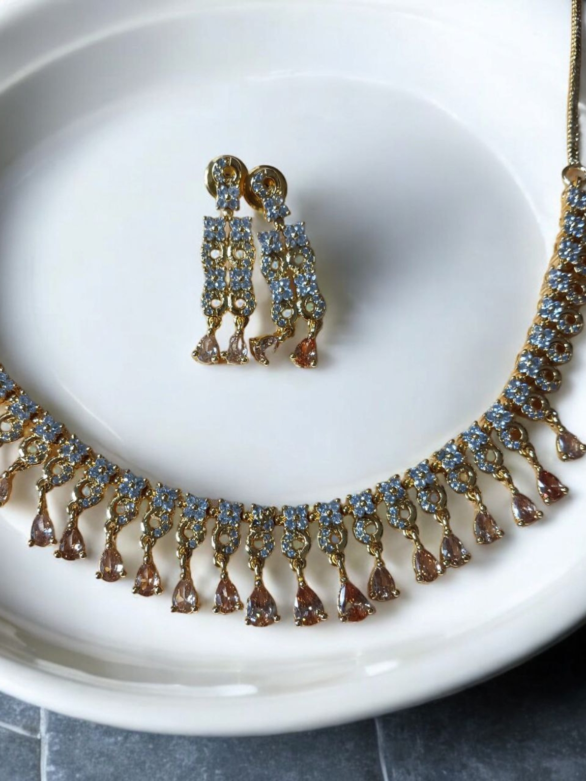 champagne Drops Necklace