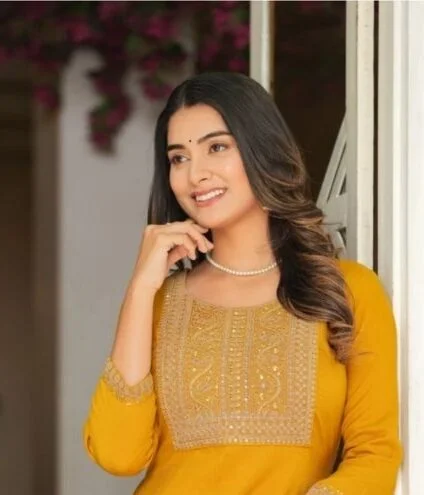 Yellow Cotton Kurta Set & Ethnic Wear for Women