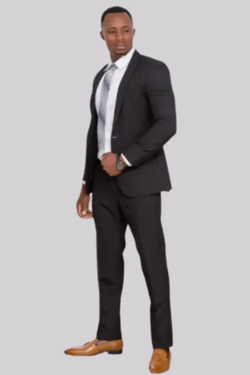 Stylish Dark Brown Two-Piece Suit for Men – Modern Sophistication & Timeless Appeal