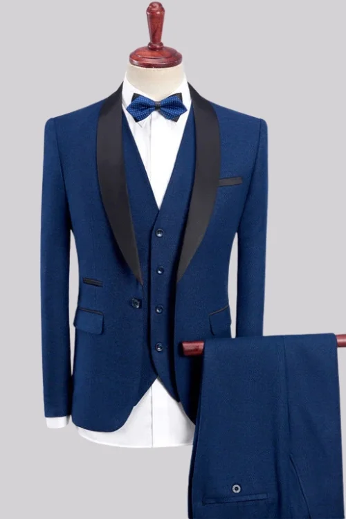 Three-Piece Wedding Suit for Men – Elegant & Timeless Style