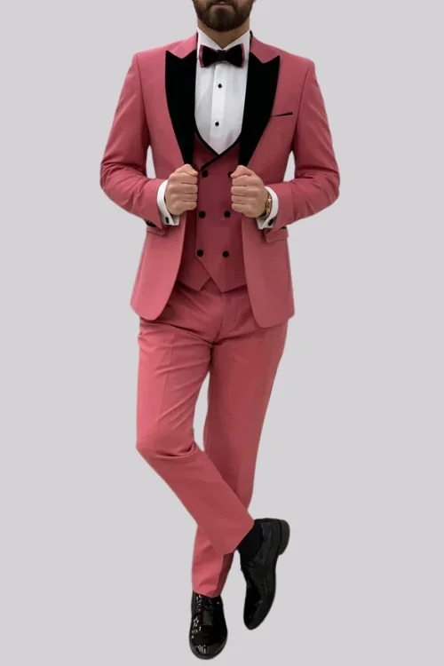 Men’s Partywear Three-Piece Suit A Statement of Elegance & Style