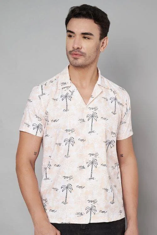 Casual Men’s Half Sleeve Shirt – Brighten Your Style