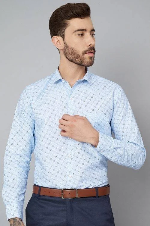 Men’s Printed Formal Shirt – Modern Elegance with a Stylish Edge